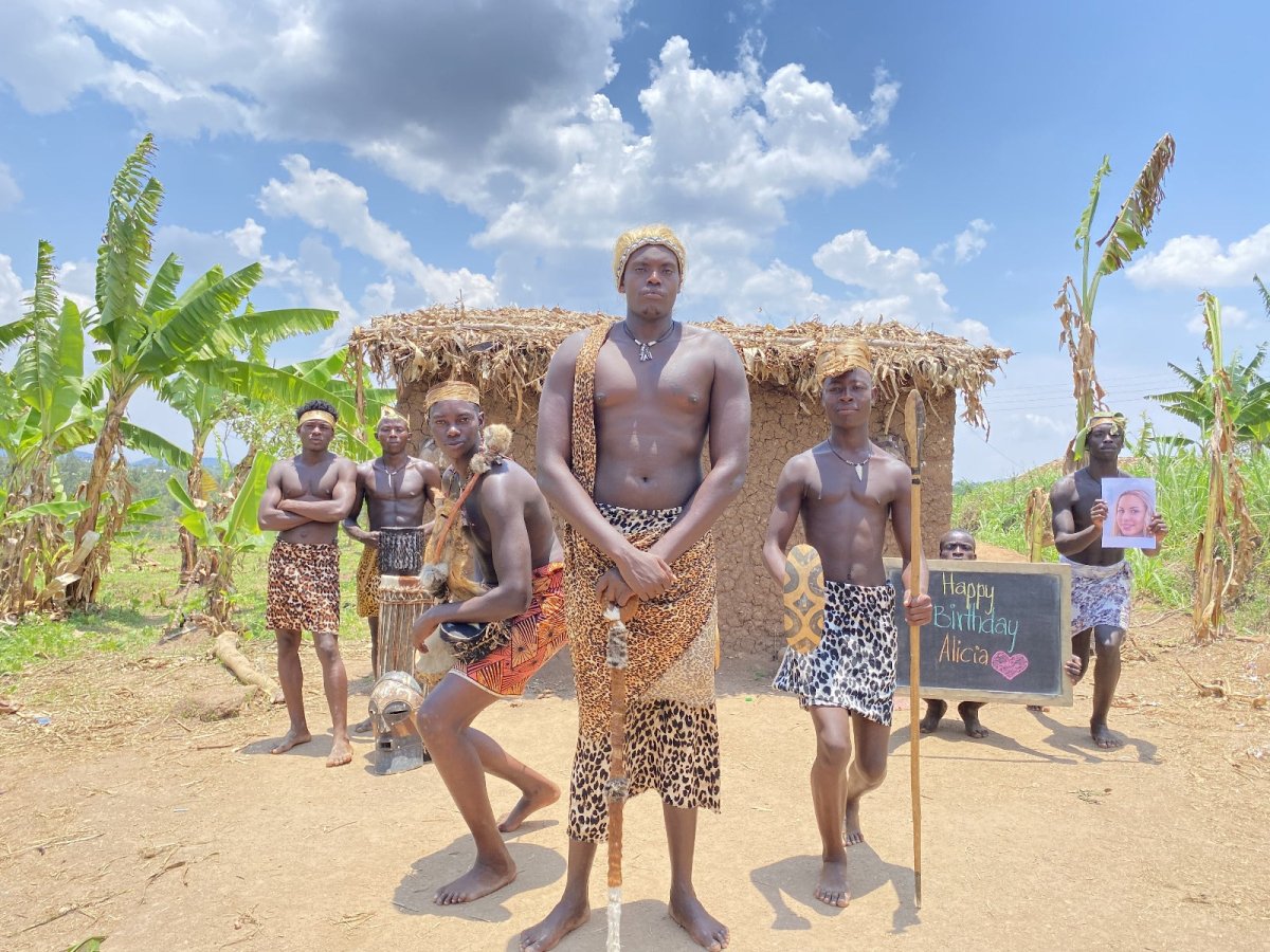 Greeting Video from Africa-Father's Day Gift