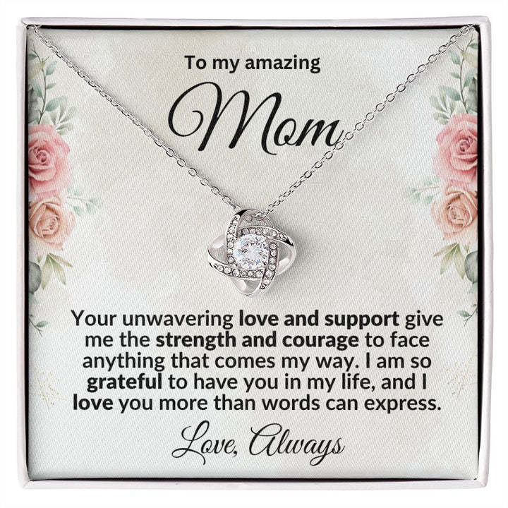 Mother's Day Gift, To My Mom Necklace, Gifts for  Loved Mom