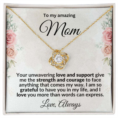 Mother's Day Gift, To My Mom Necklace, Gifts for  Loved Mom