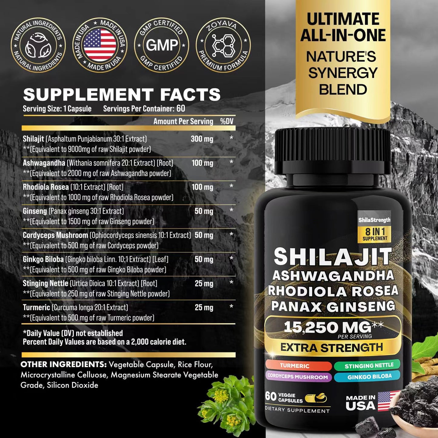 Shilajit Pure Himalayan 9000MG