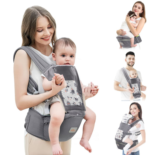 Mumgaroo Baby Carrier Newborn to Toddler, Toddler Carrier with Hood