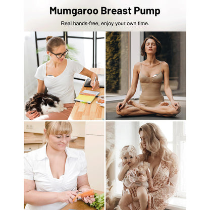 Mumgaroo Multifunctional Wearable Electric Breast Pump Hands Free